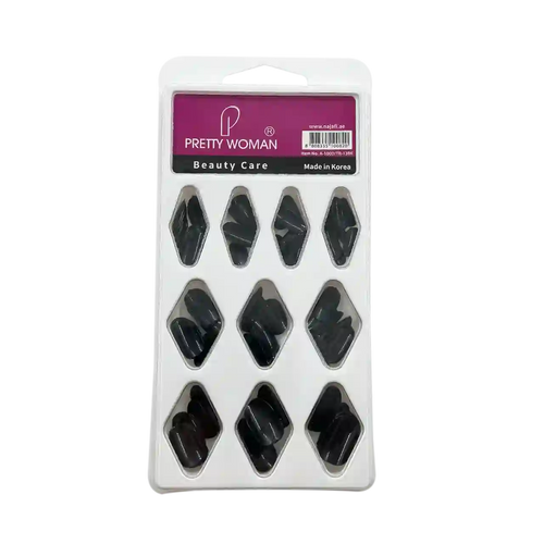 Pretty Woman - Nail Care - Black Nail Tips Set (100 Tips)
