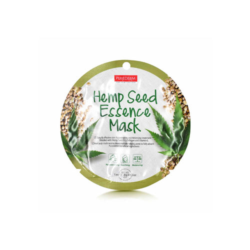 Purederm - Mask - Hemp Seed Essence Mask