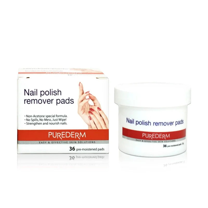 Purederm - Nail Polish Remover Pads | Najafi Cosmetics