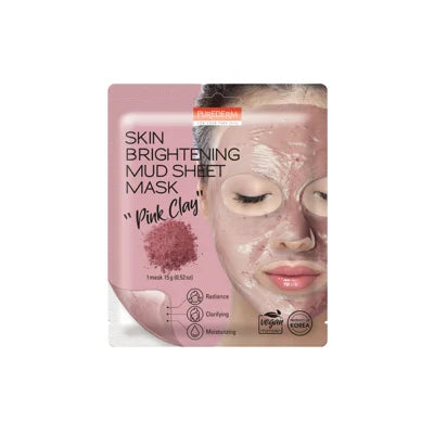 Purederm - Mask - Relax Hemp Seed Soothing Mud Sheet Mask