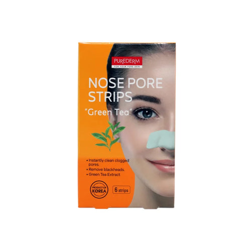Purederm - Other - Green Tea Nose Pore Strips (6 strips)