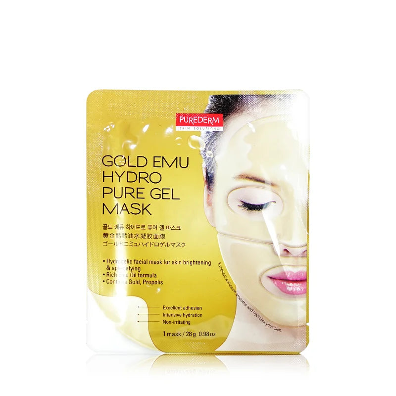 Purederm - Mask - Gold Emu Hydrogel Mask