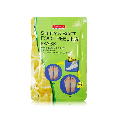 Purederm - Mask - Shiny & Soft Foot Peeling Mask