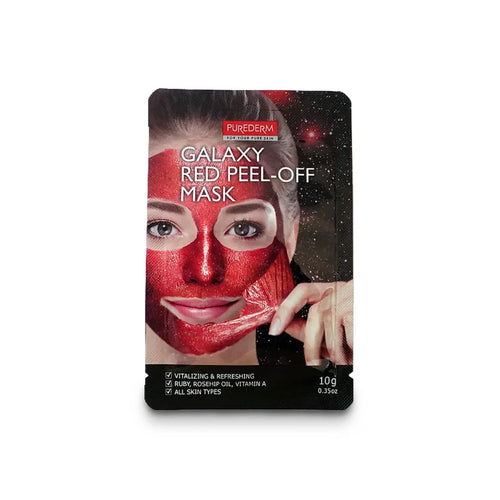 Purederm - Mask - Galaxy Red Peel Off Mask 10g
