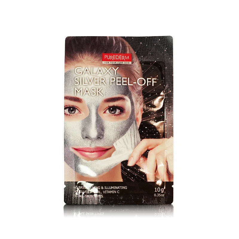 Purederm - Mask - Galaxy Silver Peel Off Mask 10g
