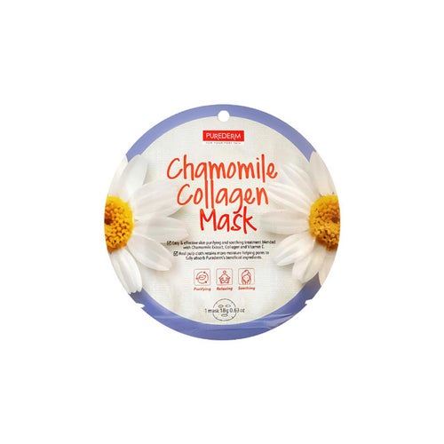 Purederm - Mask - Chamomile Collagen Mask
