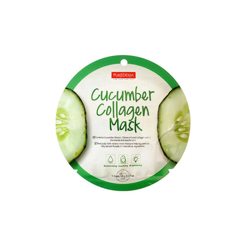 Purederm - Mask - Cucumber Collagen Mask