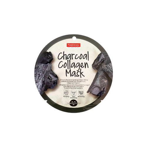 Purederm - Mask - Charcoal Collagen Mask