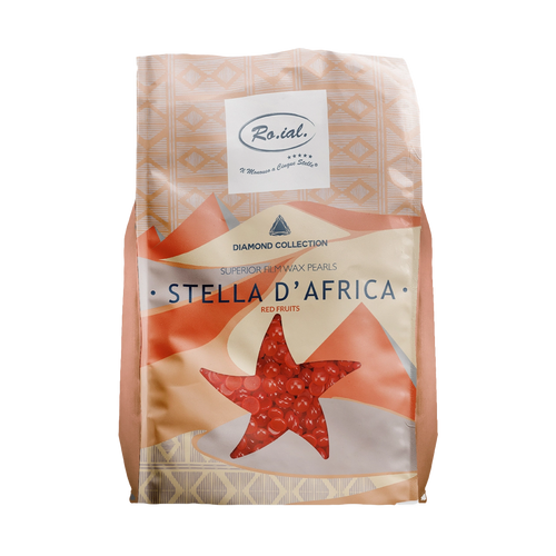Ro.ial - Hair Removal - Diamond Collection Superior Film Wax Pearls - Stella D' Africa (Red Fruits) 1000g