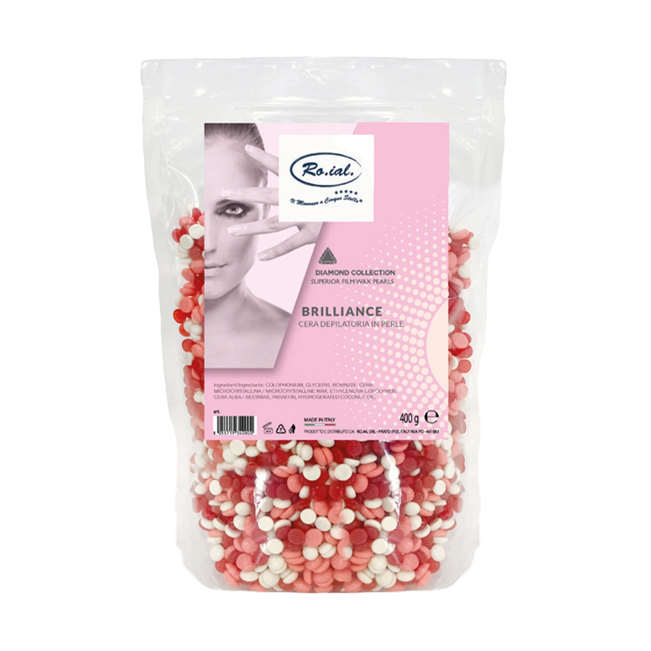 Ro.ial - Hair Removal - Diamond Collection Superior Film Wax Pearls - Brilliance 400g