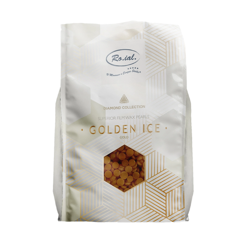 Ro.ial - Hair Removal - Diamond Collection Superior Film Wax Pearls - Golden Ice (Gold) 1000g