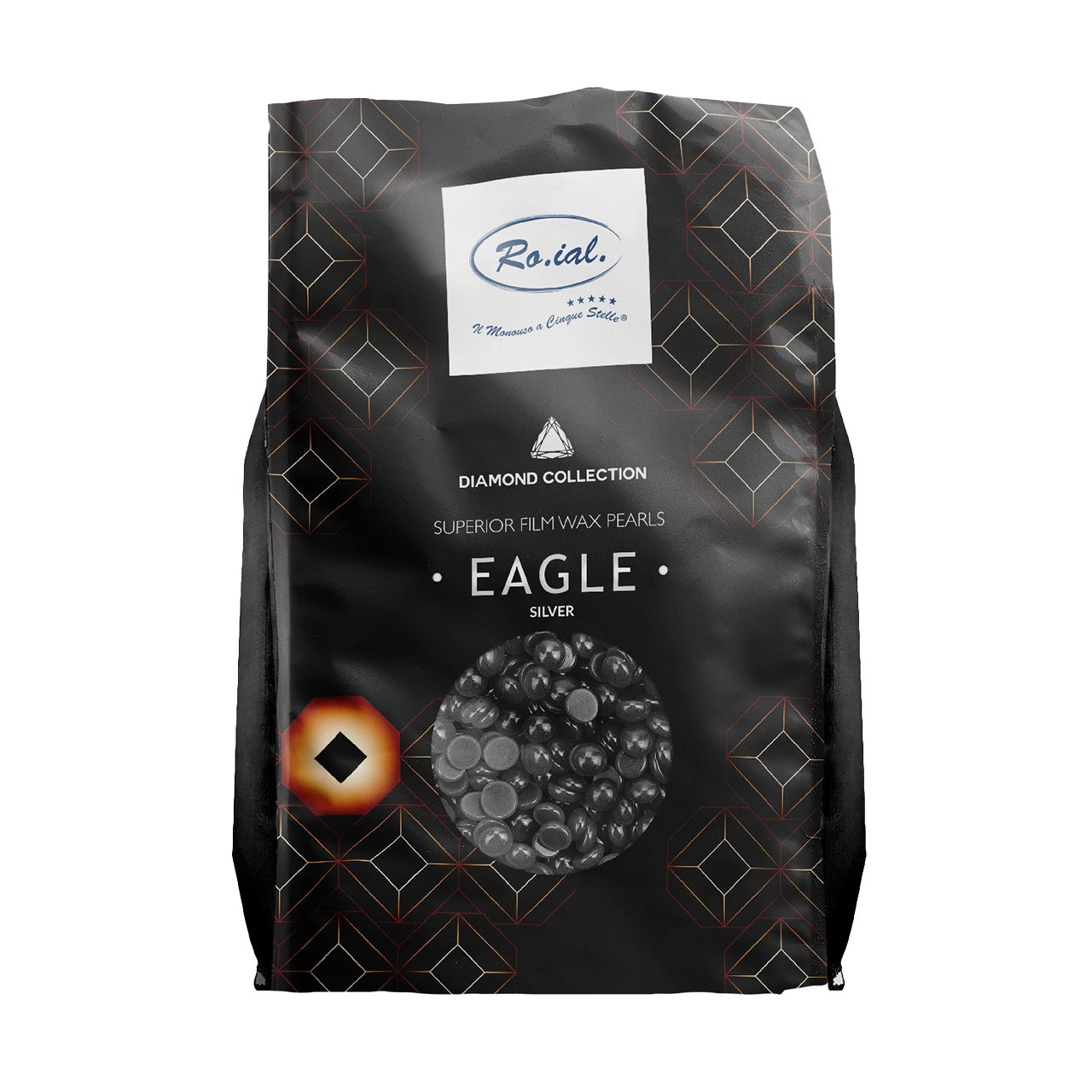Ro.ial - Hair Removal - Diamond Collection Superior Film Wax Pearls - Eagle (Silver) 1000g
