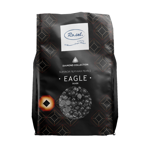 Ro.ial - Hair Removal - Diamond Collection Superior Film Wax Pearls - Eagle (Silver) 1000g