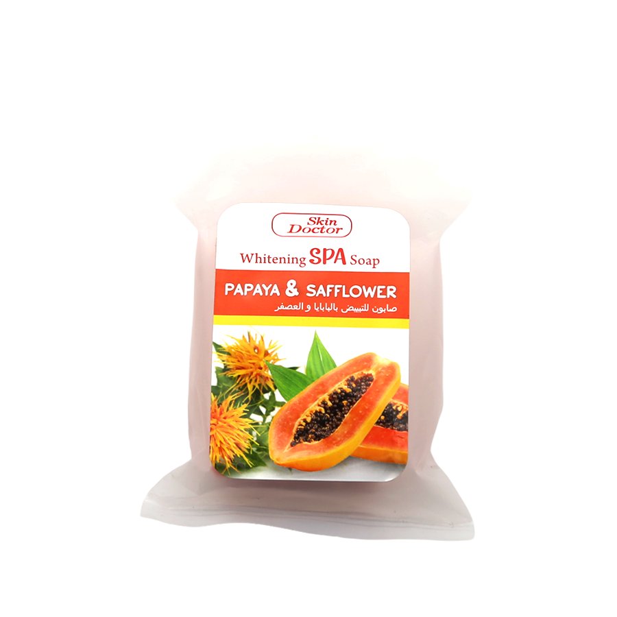 Papaya &amp; Safflower Whitening Spa Soap 100g