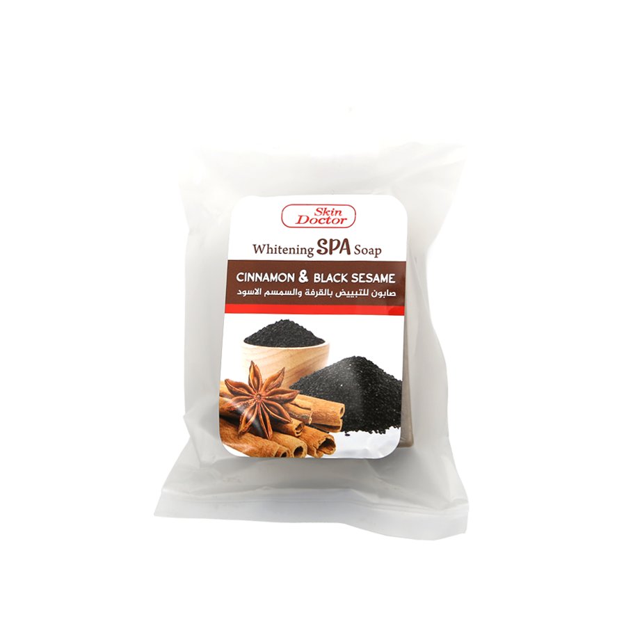 Cinnamon &amp; Black Sesame Whitening Spa Soap 100g