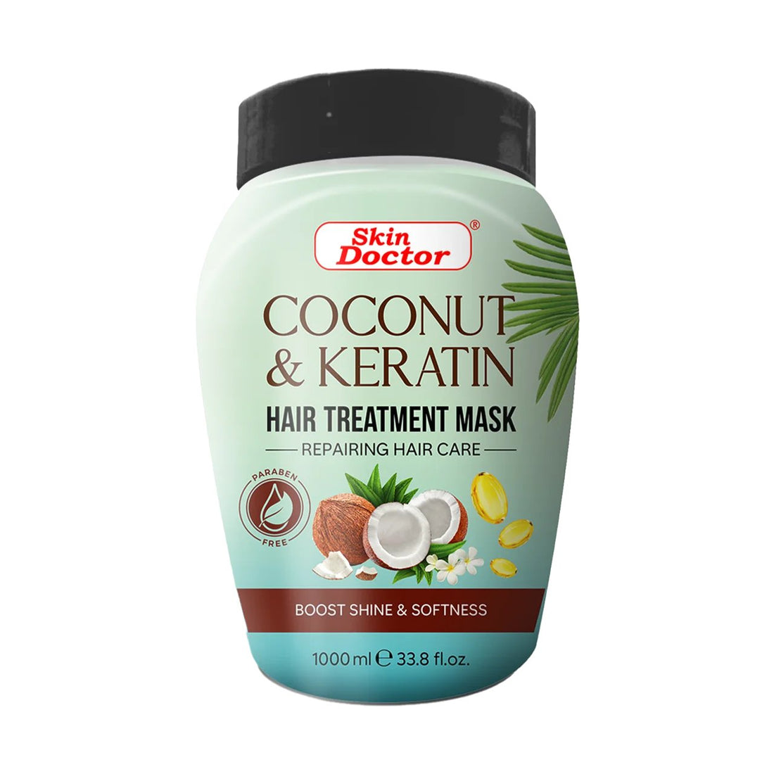 Coconut &amp; Keratin Hot Oil Hair Treatment 1000ml