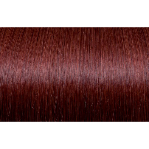 Seiseta - Hair Extension - Keratin Fusion Classic Hair Extension 25 Strands 35 Deep Red 60/65CM 25GR