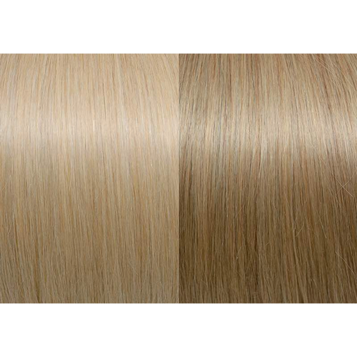 Seiseta - Hair Extension - Keratin Fusion Classic Hair Extension 25 Strands Meches 140 Gold Blonde/Light Blonde 60/65CM 25GR