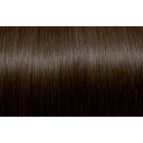 Seiseta - Hair Extension - Keratin Fusion Russian Hair Extension 20PCS 8 Natural Dark Brown 55CM