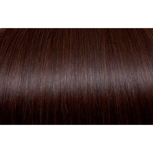 Seiseta - Hair Extension - Keratin Fusion Russian Hair Extension 20PCS 32 Mahogany Brown 55CM