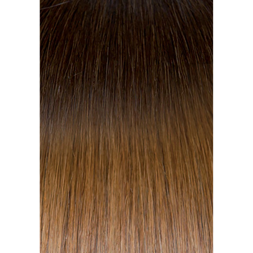 Seiseta - Hair Extension - Keratin Fusion Russian Hair Extension 20PCS Ombre 6/27 Light Brown/Tobacco Blonde 55CM