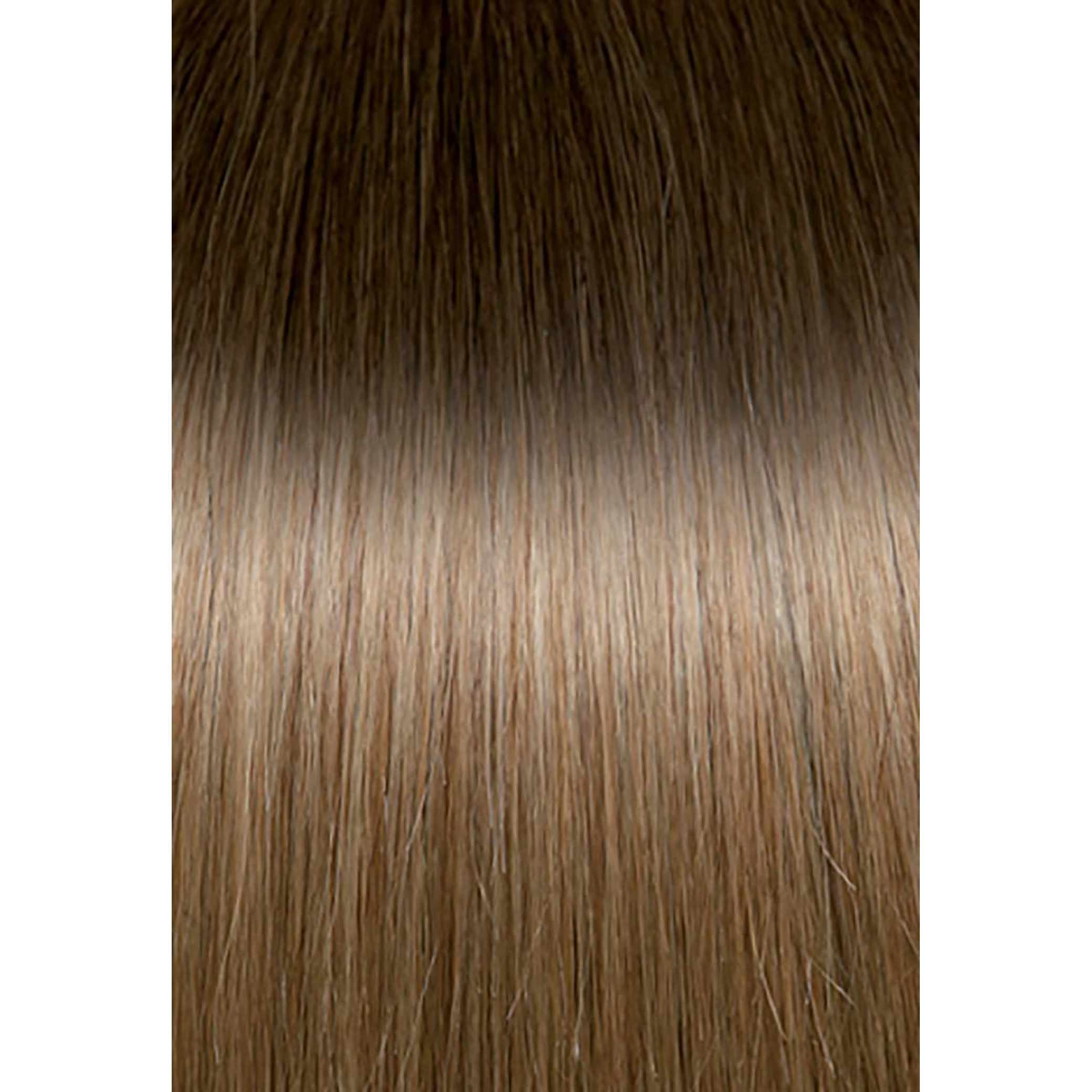 Seiseta - Hair Extension - Tape-in Classic Hair Extension 6 Strands Ombre 8/DB4 Natural Dark Blonde/Dark Golden Blonde 50/55CM 15GR