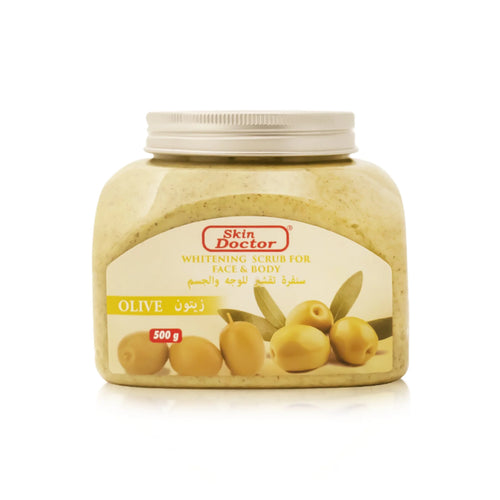 Skin Doctor - Scrub - Olive Whitening Scrub For Face & Body  500g