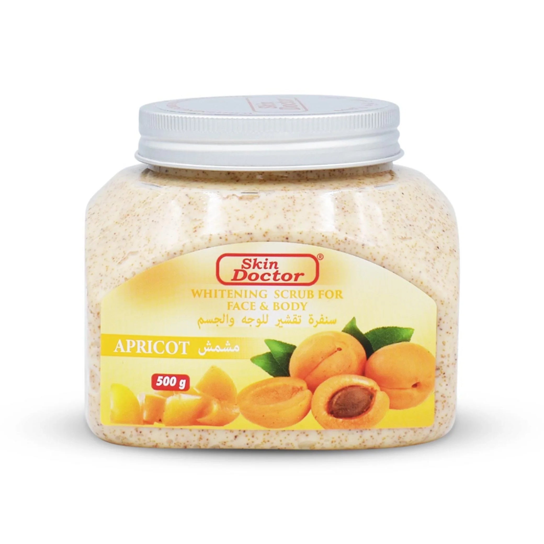 Skin Doctor - Scrub - Apricot Whitening Scrub For Face & Body 500g