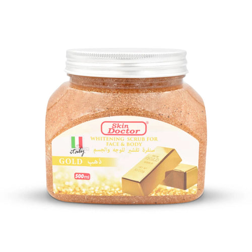 Skin Doctor - Scrub - Gold Whitening Scrub For Face & Body 500g