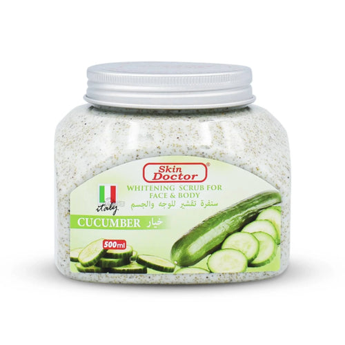 Skin Doctor - Scrub - Cucumber Whitening Scrub For Face & Body 500g