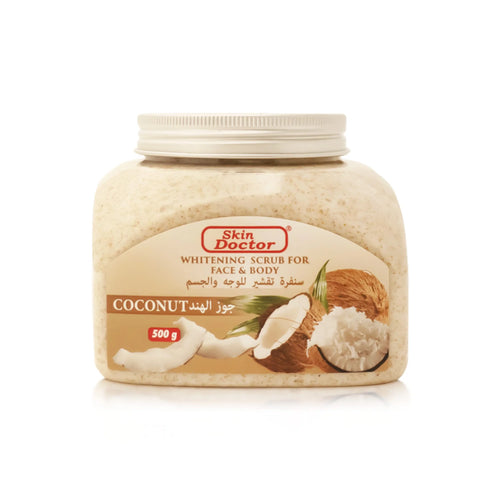Skin Doctor - Scrub - Coconut Whitening Scrub For Face & Body 500g