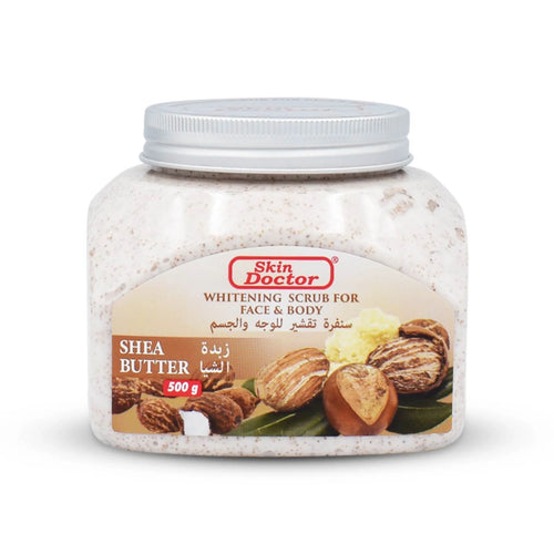 Skin Doctor - Scrub - Shea Butter Whitening Scrub For Face & Body 500g