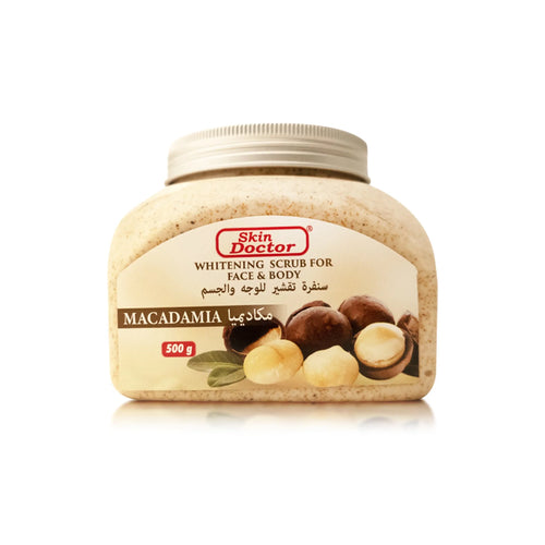 Skin Doctor - Scrub - Macadamia Whitening Scrub For Face & Body 500g