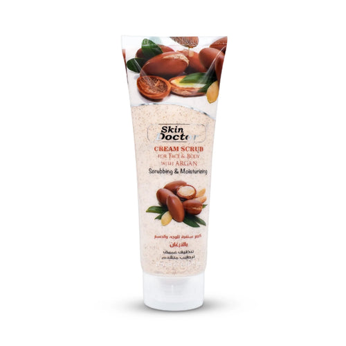 Skin Doctor - Scrub - Argan Face & Body Cream Scrub 200ml