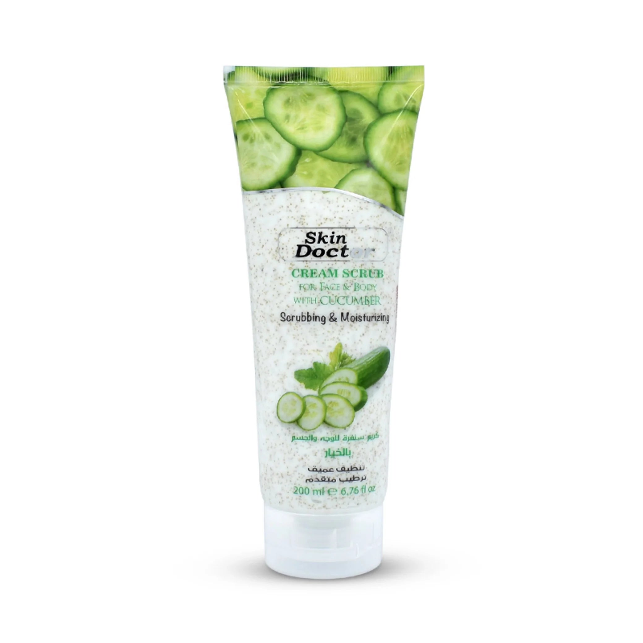 Skin Doctor - Scrub - Cucumber Face & Body Cream Scrub 200ml
