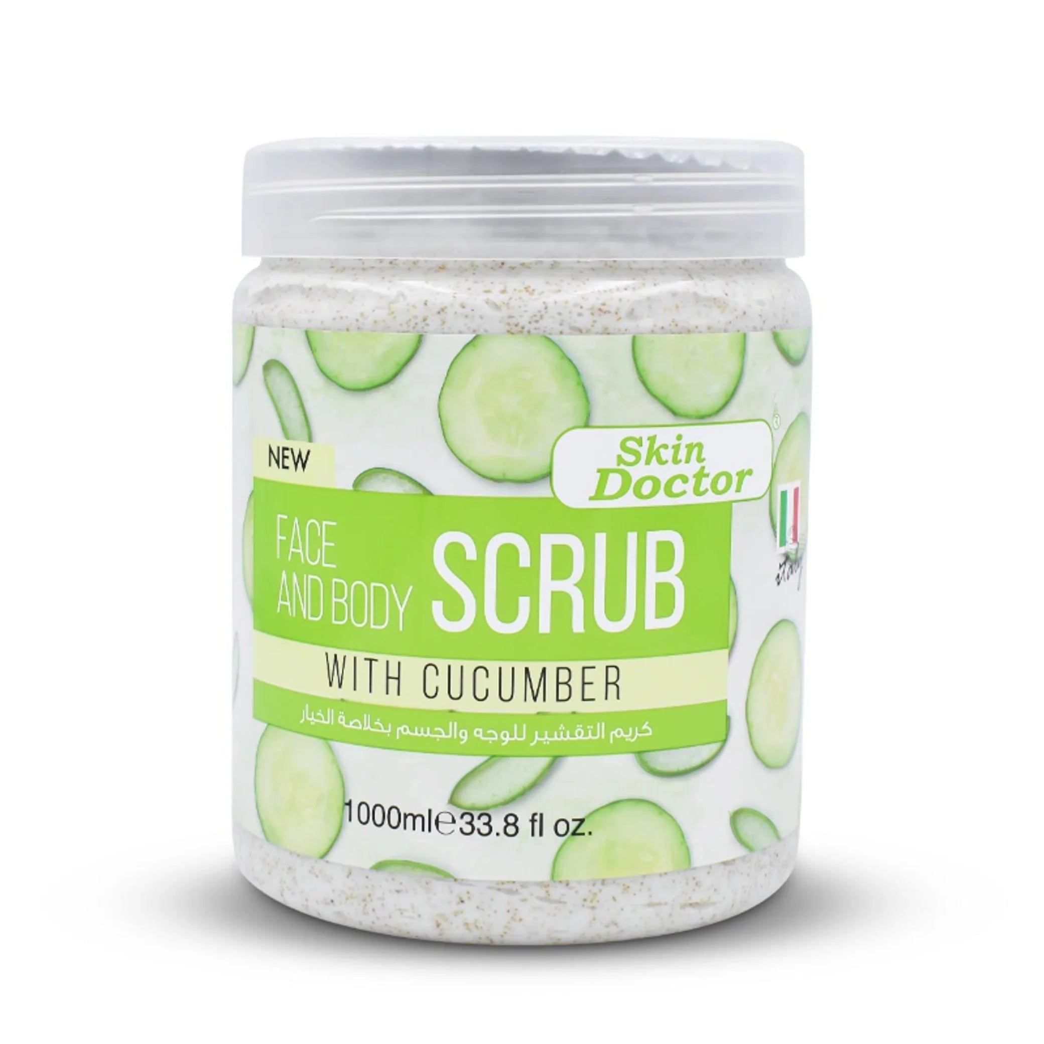 Skin Doctor - Scrub - Face & Body Scrub With Cucumber 1000ml