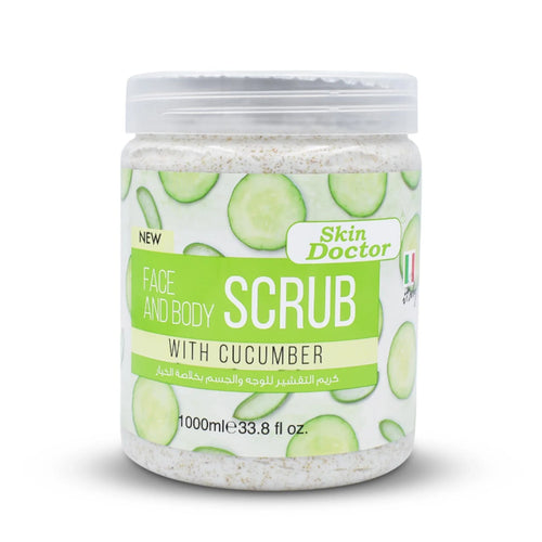 Skin Doctor - Scrub - Face & Body Scrub With Cucumber 1000ml