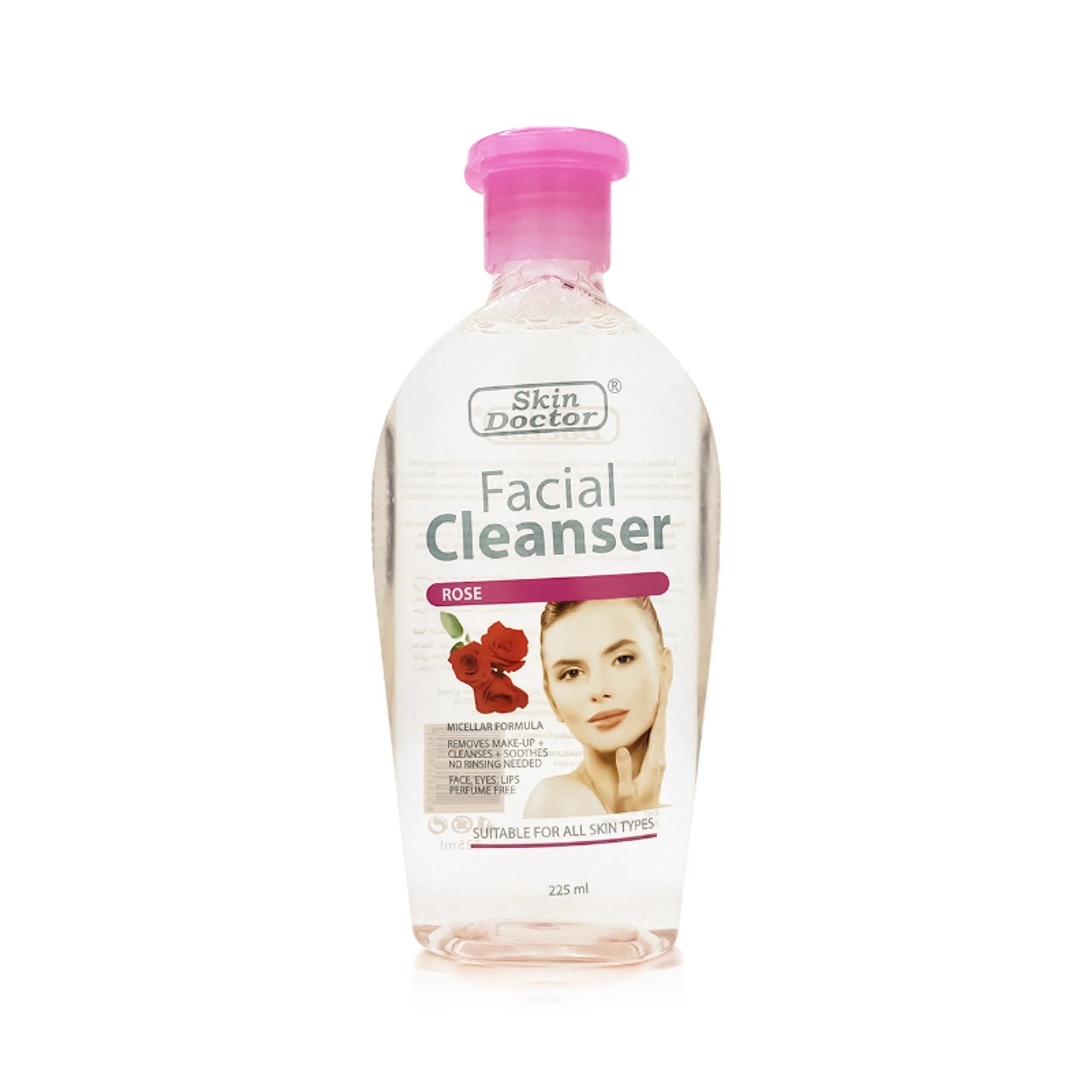 Skin Doctor - Face Wash - Facial Cleanser Rose 225ml