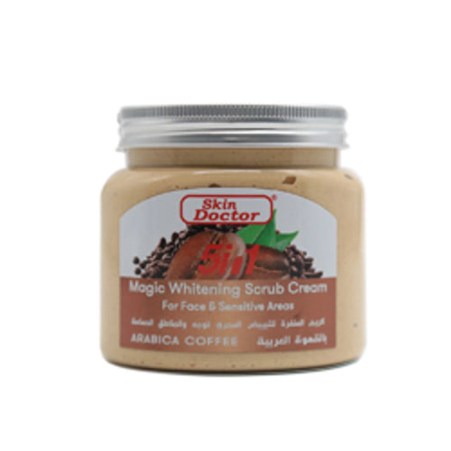 Skin Doctor - Scrub - Arabica Coffee Magic 5in1 Whitening Scrub Cream for Face & Sensitive Areas