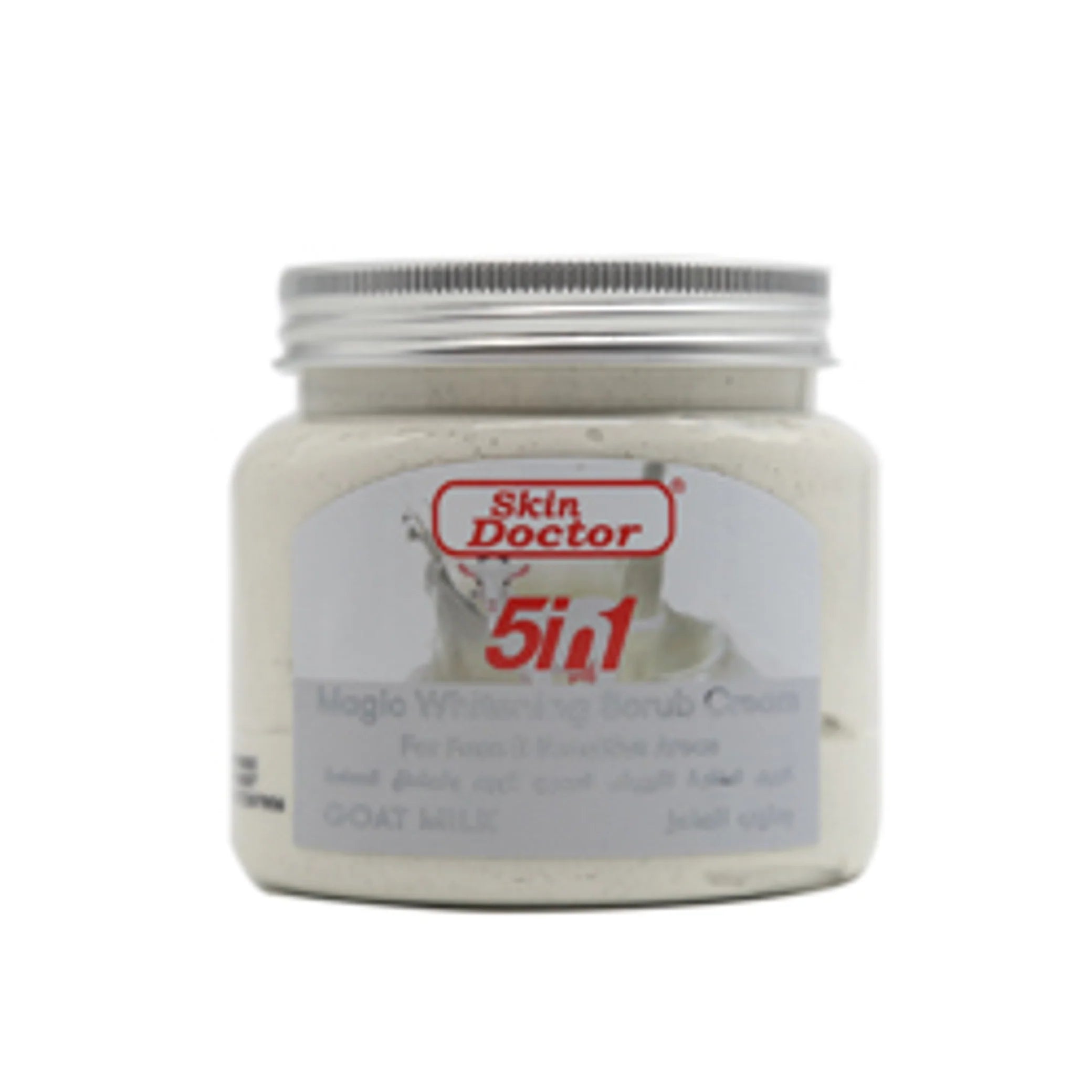Skin Doctor - Scrub - Goat Milk Magic 5in1 Whitening Scrub Cream for Face & Sensitive Areas