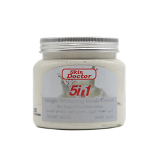 Skin Doctor - Scrub - Goat Milk Magic 5in1 Whitening Scrub Cream for Face & Sensitive Areas