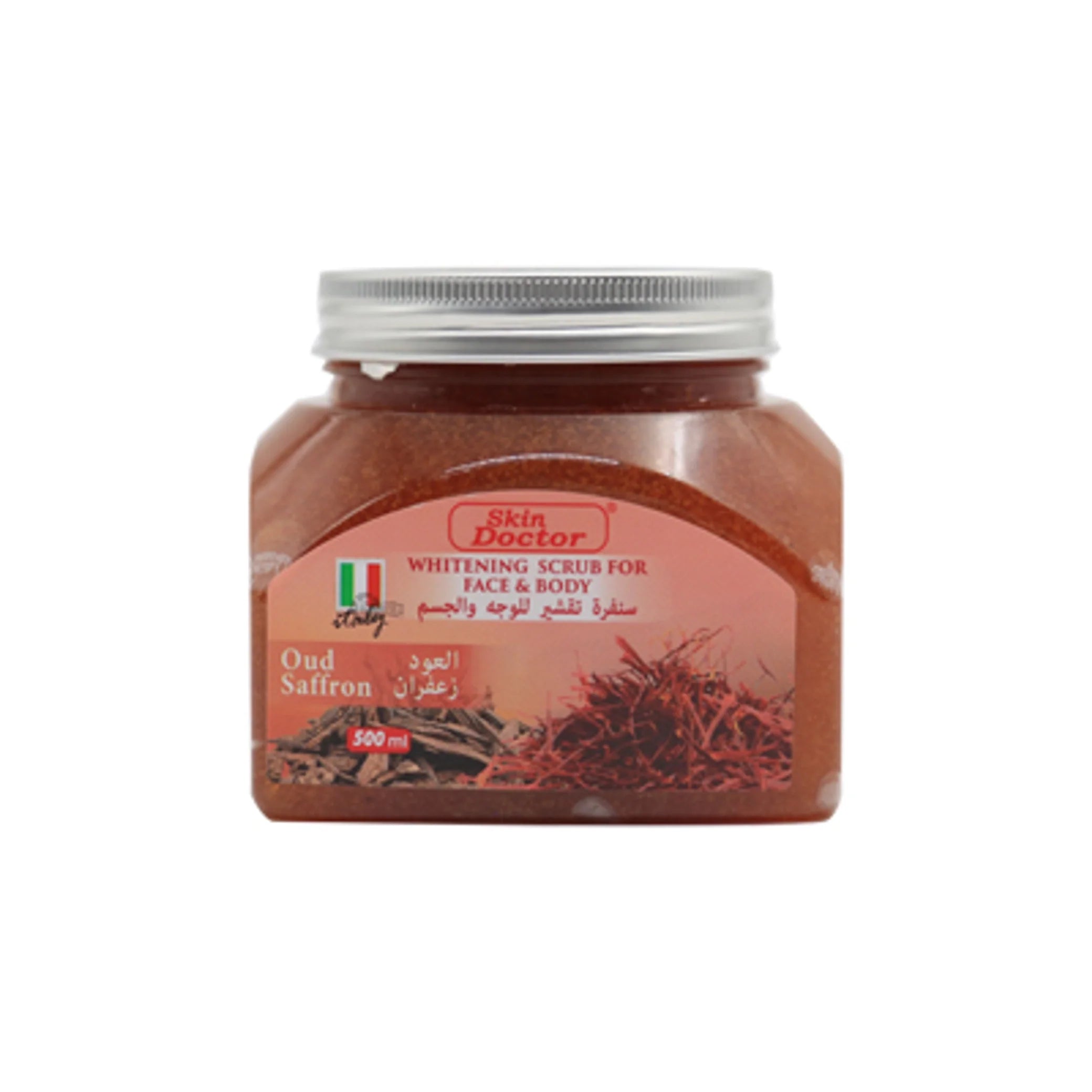 Skin Doctor - Scrub - Oud Saffron Whitening Scrub For Face & Body 500g