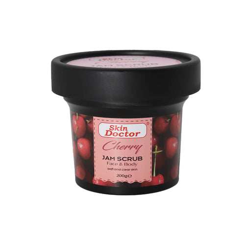 Skin Doctor - Scrub - Cherry Jam Scrub for Face & Body 200g