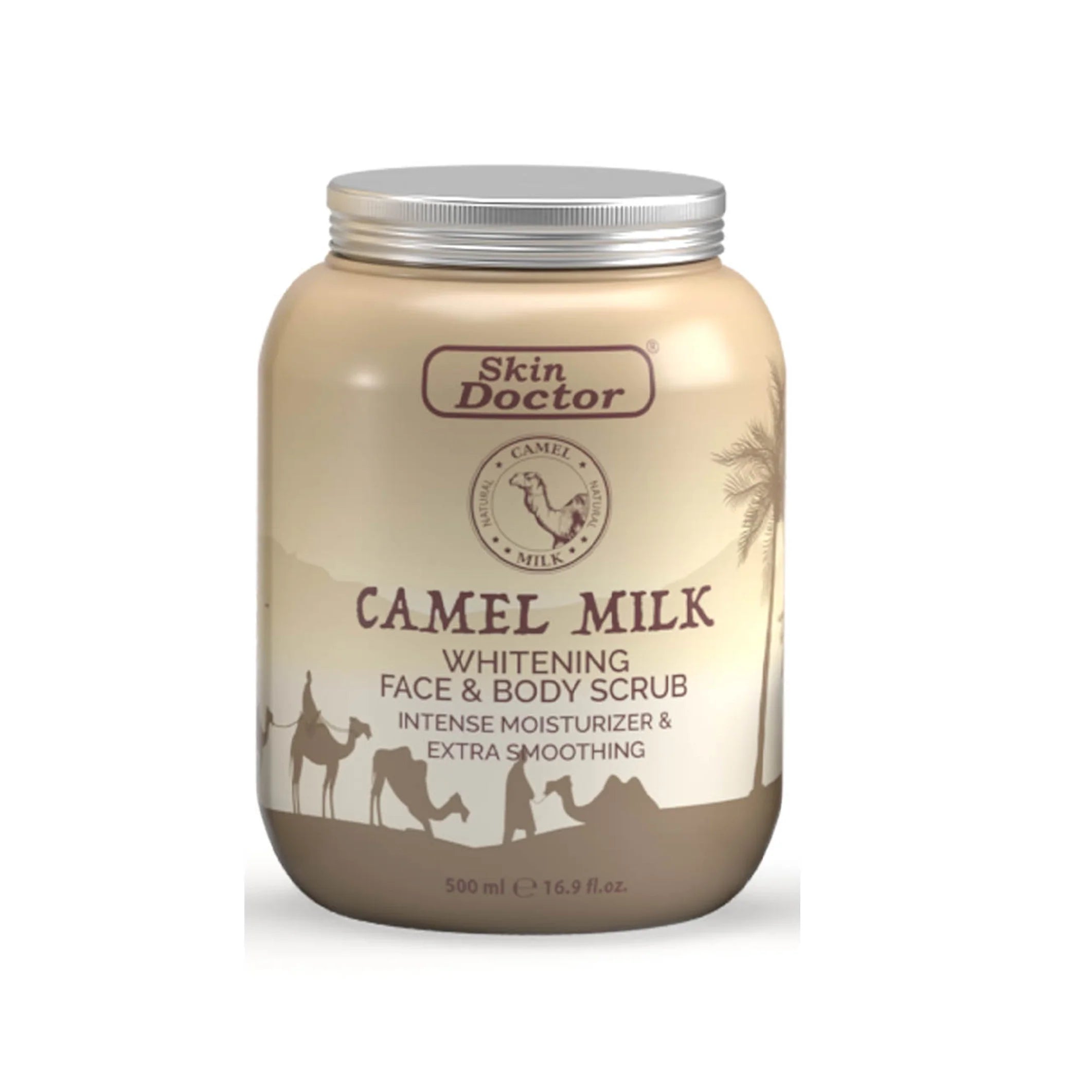 Skin Doctor - Scrub - Camel Milk Whitening Face & Body Scrub 500ml