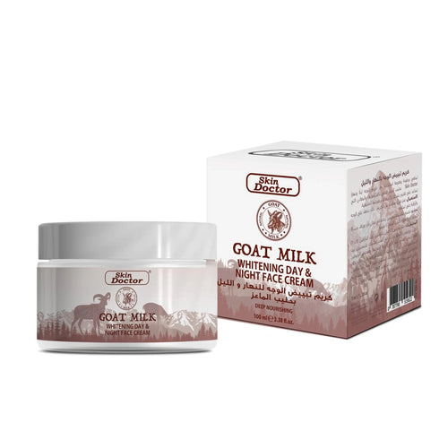 Skin Doctor - Cream - Goat Milk Whitening Day & Night Face Cream 100ml