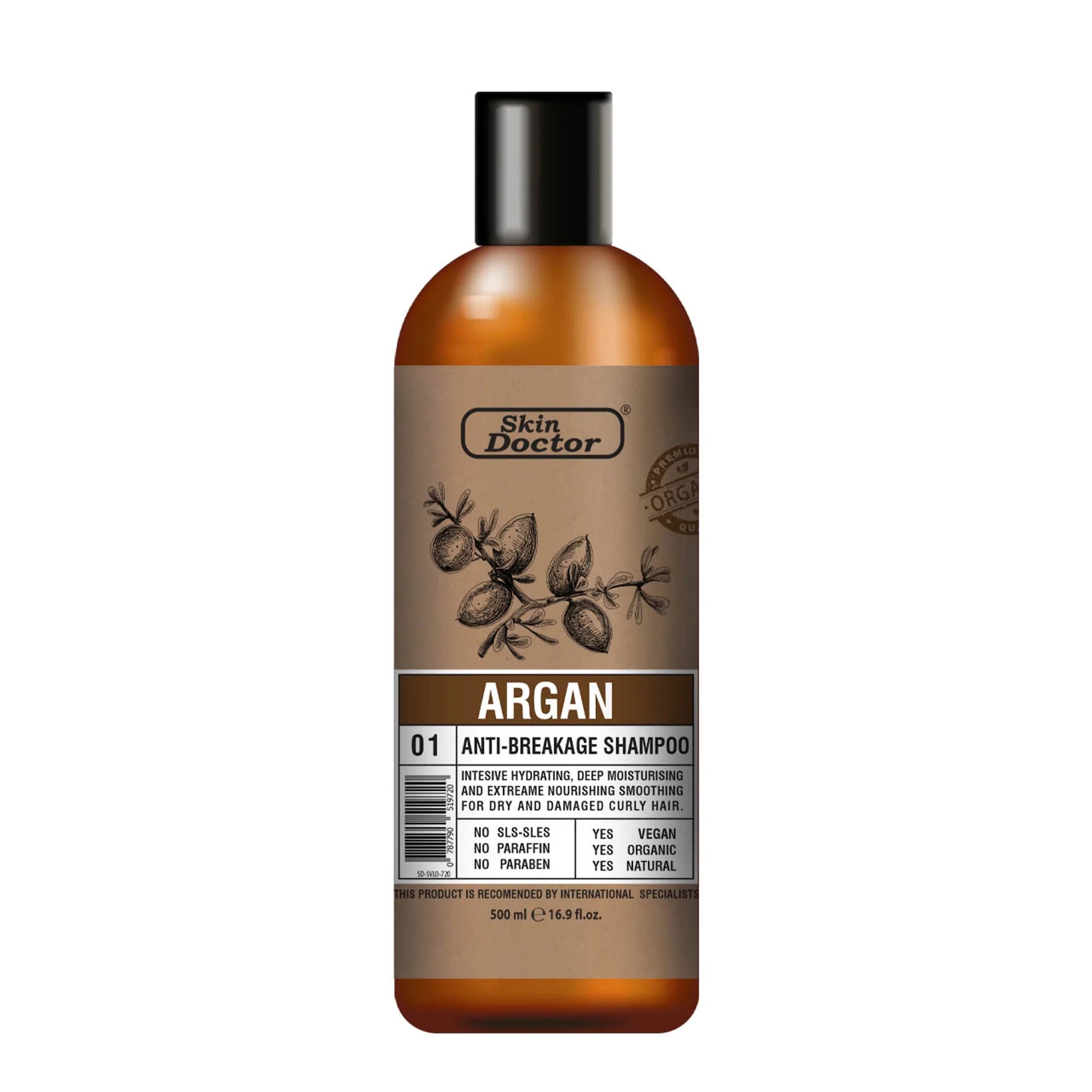 Skin Doctor - Shampoo - Argan Anti-Breakage Shampoo 500ml