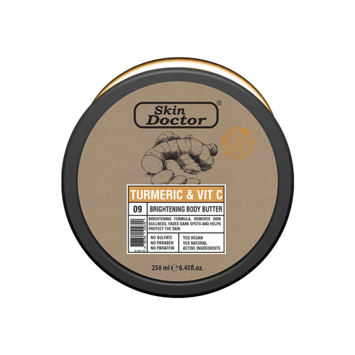 Skin Doctor - Body Butter - Turmeric & Vit C Brightening Body Butter 200ml