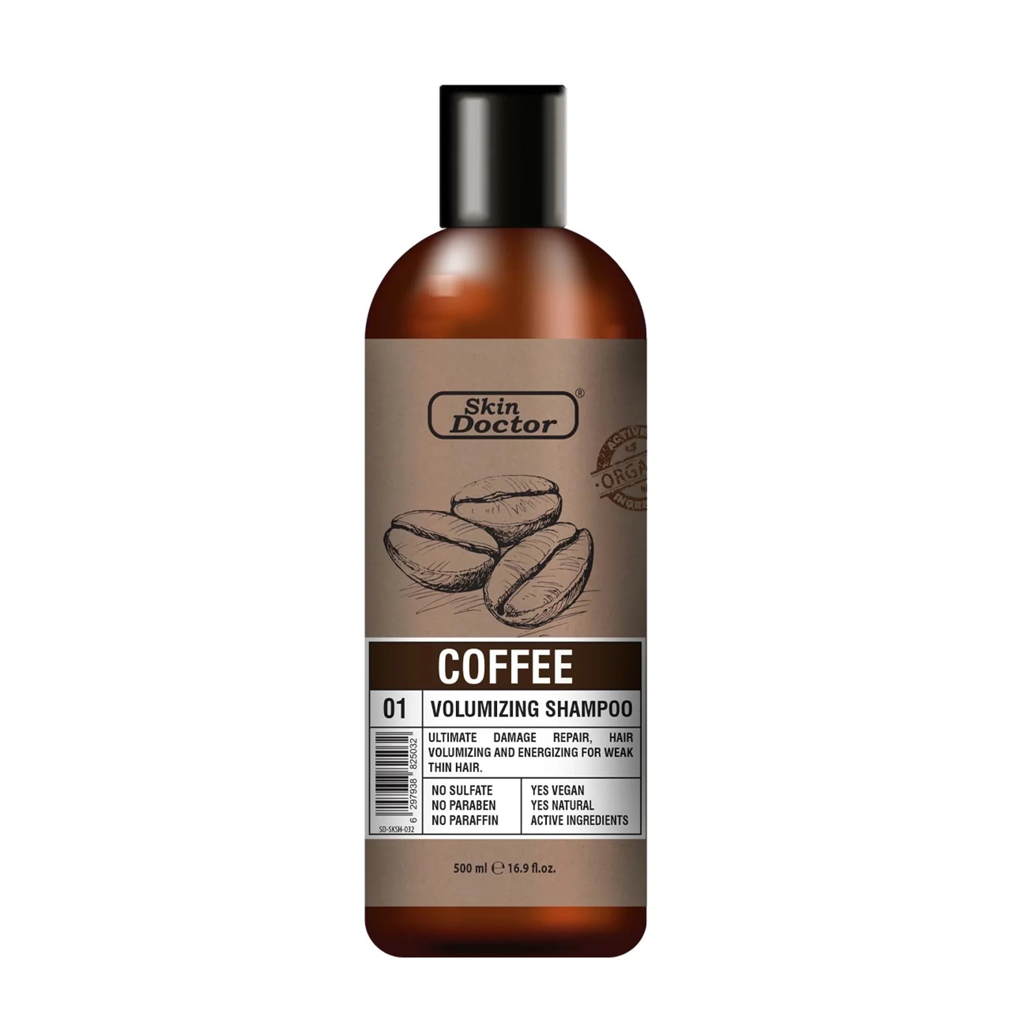 Skin Doctor - Shampoo - Coffee Volumizing Shampoo 500ml