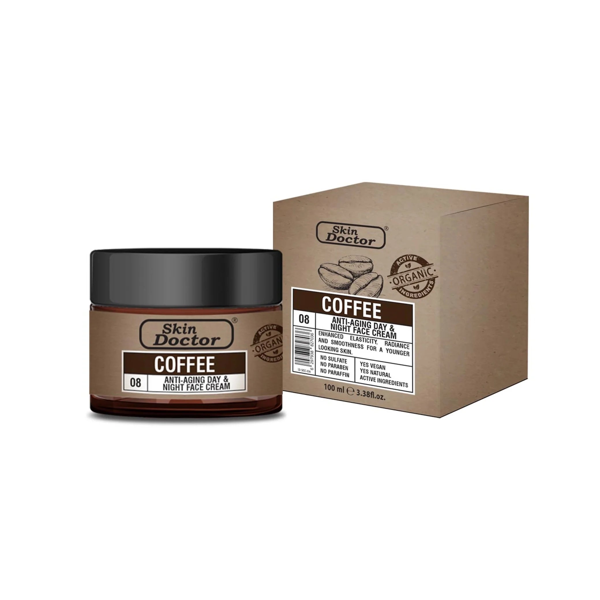 Skin Doctor - Cream - Coffee Anti-aging Day & Night Face Cream 50ml