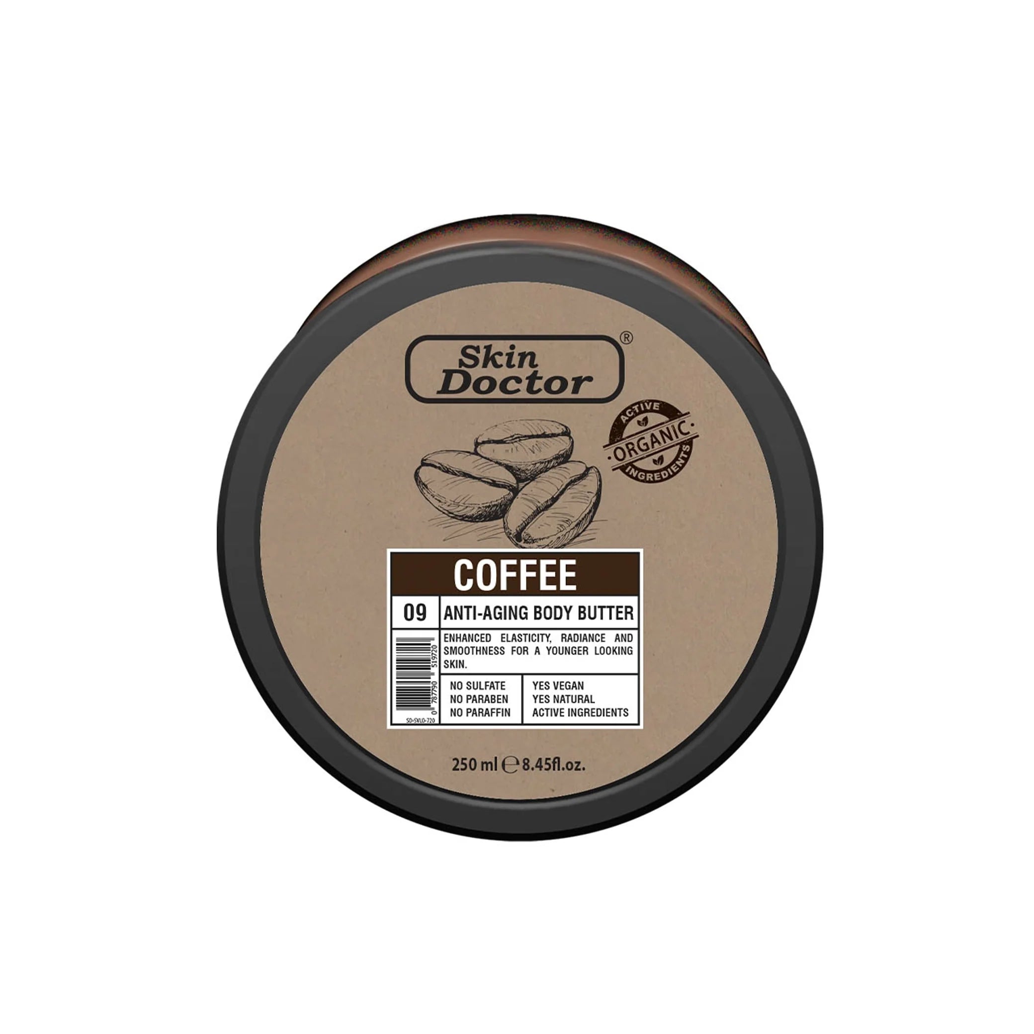 Skin Doctor - Body Butter - Coffee Anti-aging Body Butter 200ml